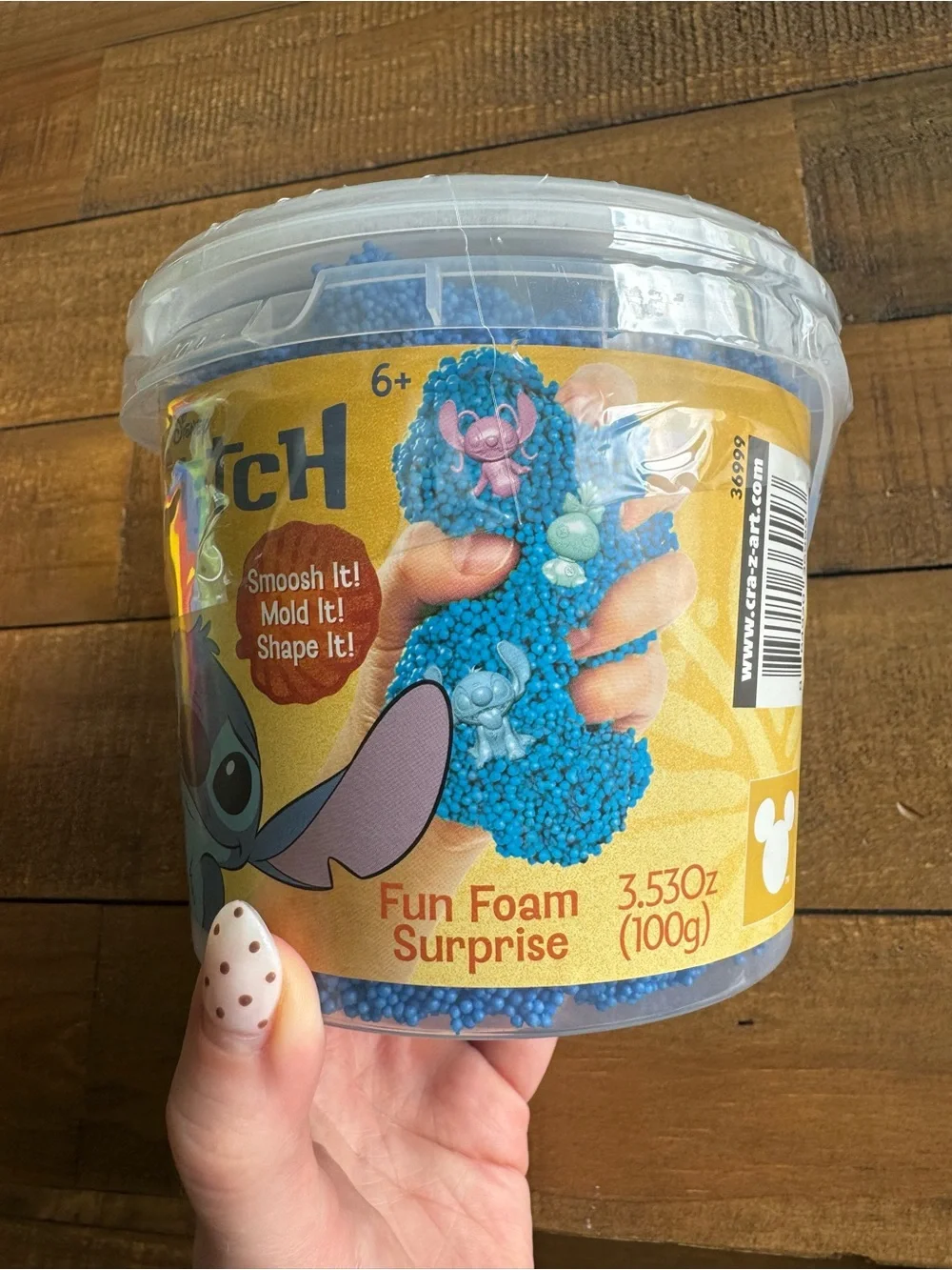 NEW CRA.Z.Art Fun Foam Surprise Squishy BUCKET with FIVE Charms INCLUDED.